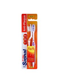 Signal Anti-Plaque medium toothbrushes 2 pcs 2 pc