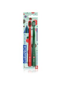 Curaprox 5460 Ultra Soft Christmas Edition toothbrushes 2 pc