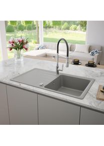 evineo line 350 &Eacute;vier de cuisine avec surface de d&eacute;pose lat&eacute;rale l: 86 P: 50 cm, ELD100GR,