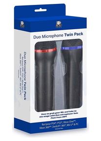 iMP TECH Duo Microphone Twin Pack - Wired Microphone - Sony PlayStation 4