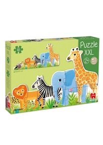 Jumbo Goula Puzzle XXL Jungle from Small to Large - 16 pcs. Boden