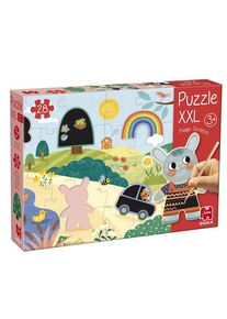 Jumbo Goula Puzzle XXL Magic Scratch Puzzle - 27 pcs. Boden