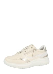 Geox Trampki niskie 'PLUMMERY' dla kobiet piaskowy / jasnoszary / srebrny Rozmiar 35