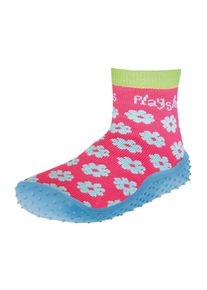 Playshoes H&aacute;zi cipő L&aacute;nyok vil&aacute;gosk&eacute;k / kiwi / m&aacute;lna , M&eacute;ret 26,5