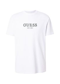 Guess Koszulka dla mężczyzn zielony / biały Rozmiar XS