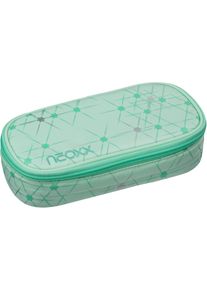 Schreibger&auml;teetui neoxx "Schlamperbox, Jump", Kinder, gr&uuml;n (mintastic), Polyester, Schreibger&auml;teetuis Schreibger&auml;teetui, teilweise aus recyceltem Material