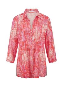 Peter Hahn - Long-Bluse, orange, Gr. 50, Viskose