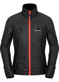 Spidi Thermo Rain Chest X101, funkcjonalna kurtka damska H2Out , kolor: czarny/czerwony , rozmiar: S
