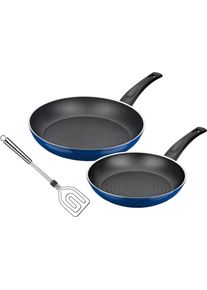 Pfannen-Set GSW "Dream Line", blau, &Oslash;:28cm, Pfannen, Pfannen-Set, Induktion