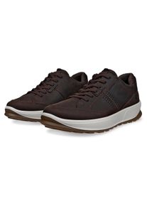 Sneaker Ecco "ByWay 2.0", Herren, Gr. 46, braun, Nubukleder, Schuhe Sneaker, Outdoorschuh, Freizeitschuh, Halbschuh mit gepolstertem Schaftrand