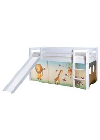 Spielbett "Manuel",aus Kiefer, multicolor/wei&szlig;
