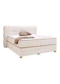 Boxspringbett Bianco Beige ca. 160x200cm