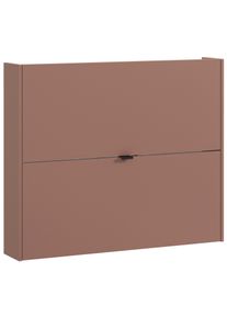 H&auml;ngeschuhschrank Ameca Braun/Eichefarben