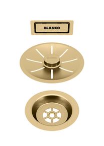 Blanco Ab- und &Uuml;berlaufgarnitur in Goldfarben