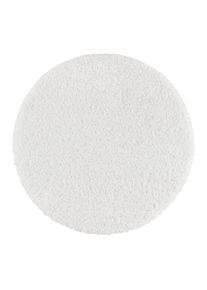 Badematte Chris Wei&szlig; ⌀ ca. 80cm