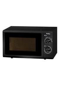 Amica , Schwarz , Metall , 45.2x26.2x33.5 cm , Signalton, Timerfunktion , K&uuml;che, K&uuml;chenelektroger&auml;te, Mikrowellen