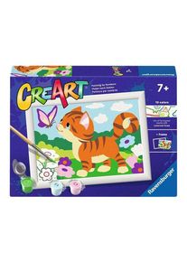 Ravensburger CreArt Paint by Numbers - Cat with Butterfly
