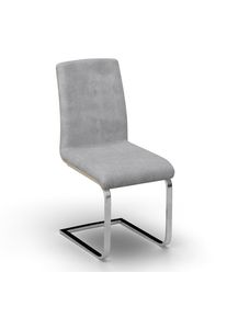 Schwingstuhl Nubia Grau Boucl&eacute; Gepolstert