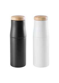 Salz- und Pfefferstreuer Svea Schwarz/Wei&szlig;, 2-teilig