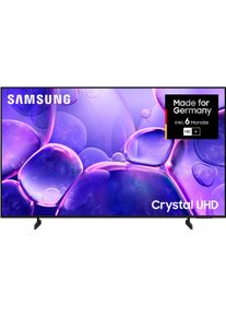 Samsung LED-Fernseher "GU43U8079FU", Energieeffizienz: G, schwarz, 43 &Prime;, Fernseher, Crystal UHD, Q-Symphony, Dolby Surround Sound, Triple Tuner, Smart-Hub, LED-Fernseher