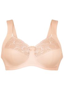 Entlastungs-BH Anita "Komfort BH Lucia", Damen, Gr. 95, Cup F, beige (light powder), Interlock, Obermaterial: 46% Polyester PES. 43% Polyamid PA. 11% Elasthan EL., BHs Entlastungs-BH