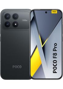 Xiaomi Smartphone "POCO F8 Pro", Energieeffizienz: A, schwarz, 512 GB, Mobiltelefone, Smartphone