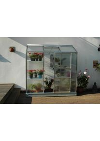 Anlehngew&auml;chshaus Vitavia "Styx 1300", silber (silberfarben), B:193cm T:69cm, Gew&auml;chsh&auml;user, Anlehngew&auml;chshaus