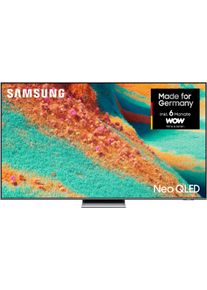 Samsung QLED-Fernseher "GQ55QN85FAU QLED Mini LED-Fernseher", Energieeffizienz: F, schwarz, 55 &Prime;, Fernseher, NQ HDR+, 4K AI Upscaling, Dolby Atmos & AI Sound, Gaming bis zu 144Hz, QLED-Fernseher