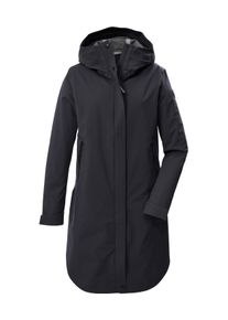 G.I.G.A. by Killtec Funktionsmantel "GS 83 WMN CT", Damen, Gr. 40, schwarz, Oberseite: 100% Polyester;R&uuml;ckseite: 100% Polyester, G.I.G.A. DX BY KILLTEC, M&auml;ntel Funktionsmantel, Ultraleichter, wasserdichter Damenmantel mit urbanem Style
