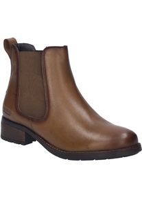 Stiefelette Josef Seibel "Kate 12, cognac", Damen, Gr. 39, braun (cognac), Obermaterial: 100% Rindsleder Leather cow., Schuhe Stiefelette