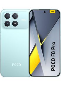 Xiaomi Smartphone "POCO F8 Pro", Energieeffizienz: A, blau, 256 GB, Mobiltelefone, Smartphone