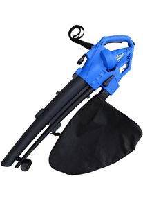 G&uuml;de Elektro-Laubsauger G&Uuml;DE "GLS 3000 Vario", blau, Kunststoff, Laubsauger, Elektro-Laubsauger, 230 km/h Blasgeschwindigkeit