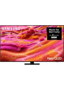 Samsung QLED-Fernseher "GQ55QN90FAT QLED Mini LED-Fernseher", Energieeffizienz: F, schwarz, 55 &Prime;, Fernseher, NQ HDR+, Glare Free, Upscaling Pro, Dolby Atmos & AI Sound, bis 165Hz, QLED-Fernseher