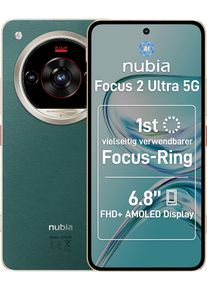 NUBIA Smartphone "nubia Focus 2 Ultra 5G", Energieeffizienz: C, gr&uuml;n (forest gr&uuml;n), 512 GB, Mobiltelefone, Smartphone