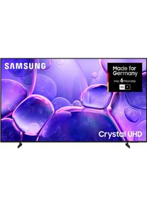 Samsung LED-Fernseher "GU75U8079FU LED-Fernseher", Energieeffizienz: G, schwarz, 75 &Prime;, Fernseher, Crystal UHD, Q-Symphony, Dolby Surround Sound, Triple Tuner, Smart-Hub, LED-Fernseher