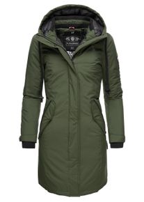 Wintermantel Navahoo "Wintermantel Letiziaa", Damen, Gr. L, gr&uuml;n, Obermaterial: 100% Polyester PES. Obermaterial: Futter: 100% Polyester PES. 100% Polyester PES., M&auml;ntel Wintermantel