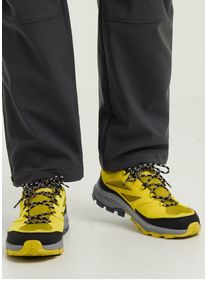 Wanderschuh Jack Wolfskin "CYROX TEXAPORE LOW M", Herren, Gr. UK 8,5 - EU 42,5, Normalschaft, hotmustard, Obermaterial: Leder. Futter: Textilmaterial, Schuhe Wanderschuh