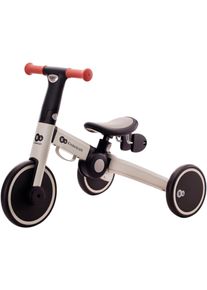 Laufrad Kinderkraft "4TRIKE", silber (silber grau), Laufr&auml;der, KinderB:30cm H:41cm T:37cm, Laufrad, auch als Dreirad umbaubar, B:30cm H:41cm T:37cm