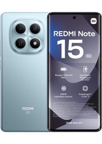 Xiaomi Smartphone "Redmi Note 15 5G 6+128", Energieeffizienz: B, glacier blau, 128 GB, Mobiltelefone, Smartphone