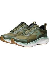 Outdoorschuh Keen "LEIKI WP", Damen, Gr. 39,5, gr&uuml;n (winter moss, granite gr&uuml;n), Synthetik, Textil, Schuhe Outdoorschuh, wasserdicht