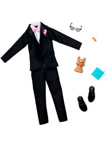 Puppenkleidung Barbie "Barbie Fashions, mit Br&auml;utigam-Outfit", schwarz, Puppenkleidung, Kinder, Puppenkleidung, f&uuml;r Ken-Puppe am Hochzeitstag