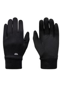 Strickhandschuhe Quiksilver "Hottawa", Jungen, Gr. M, schwarz, Obermaterial: 100% Polyester., Handschuhe Strickhandschuhe