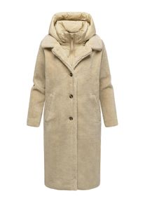 Wintermantel Navahoo "Wintermantel Teddyzauber 14", Damen, Gr. L, beige, Obermaterial: 100% Polyester PES. Obermaterial: Futter: 100% Polyester PES. 100% Polyester PES., M&auml;ntel Wintermantel