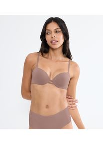 B&uuml;gel-BH Triumph "Body Make-Up Illusion", Damen, Gr. 85, Cup B, beige (chocolate mousse), Microtouch, Obermaterial: 48% Polyamid, 37% Polyester, 15% Elasthan, Basic, BHs B&uuml;gel-BH, Komfortb&uuml;gel f&uuml;r leichten Halt