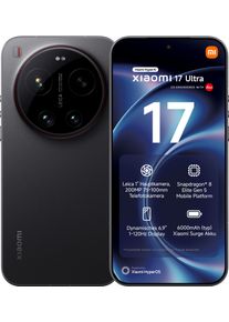 Xiaomi Smartphone "17 Ultra 16+512GB", Energieeffizienz: A, schwarz, 512 GB, Mobiltelefone, Smartphone
