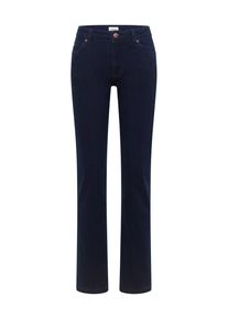Straight-Jeans Mustang "Damen Style Crosby Relaxed Straight", Damen, Gr. 33, L&auml;nge 30, 841 dunkelblau, Denim/Jeans, 99% Baumwolle, 1% Elasthan, unifarben, straight fit, Jeans Straight-Jeans