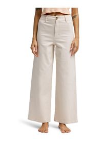 Stoffhose Billabong "Free Fall Twill", Damen, Gr. 24 (3XS), Normalgr&ouml;&szlig;en, beige (sea salt), Obermaterial: 98% Baumwolle, 2% Elasthan., Hosen Stoffhose