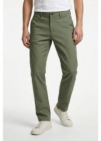 Jack & Jones Chinos JACK & JONES "JPSTOLLIE DYLAN CHINO", Herren, Gr. 32, L&auml;nge 30, gr&uuml;n (deep lichen gr&uuml;n), Web, Obermaterial: 98% Baumwolle, 2% Elasthan, unifarben, regular fit lang, Hosen Chinos, Baumwollmischung, regular fit