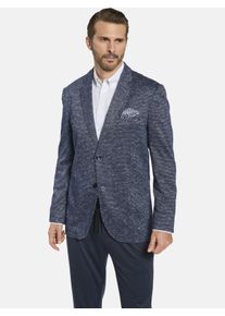 Jerseysakko Babista "Jersey-Sakko MILANVETTO", Herren, Gr. 48, blau (dunkelblau), Sakkos Jerseysakko, mit klassischem Reverskragen