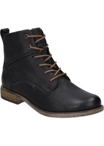 Stiefelette Josef Seibel "Sienna 95, schwarz", Damen, Gr. 36, schwarz, Obermaterial: 100% Rindsleder Leather cow., Schuhe Stiefelette